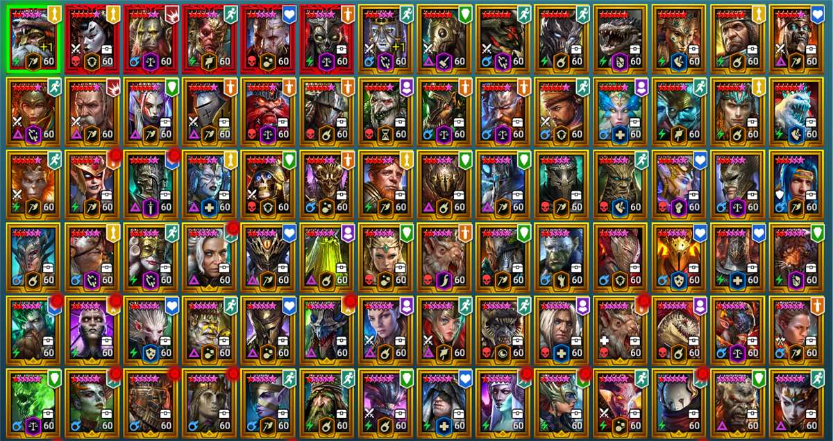 продажа аккаунта к игре Raid Shadow Legends